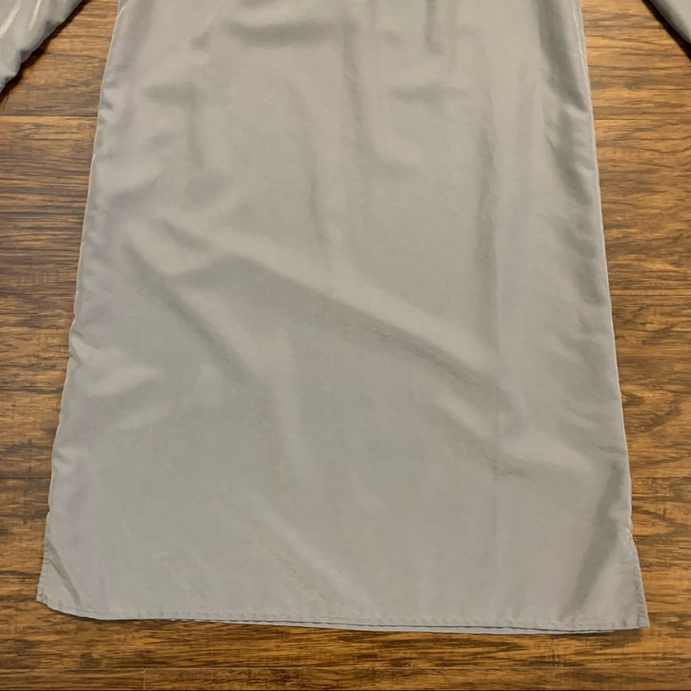J. Jill Button Ruffle Front Shirt Dress - Picture 4 of 5